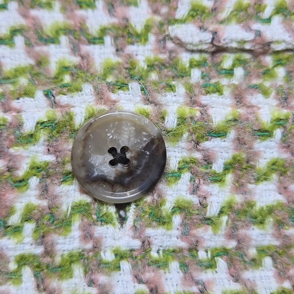 Boden Relaxed Wool Cotton Boucle Tweed Full Button Overshirt Shacket NWOT - Picture 8 of 16